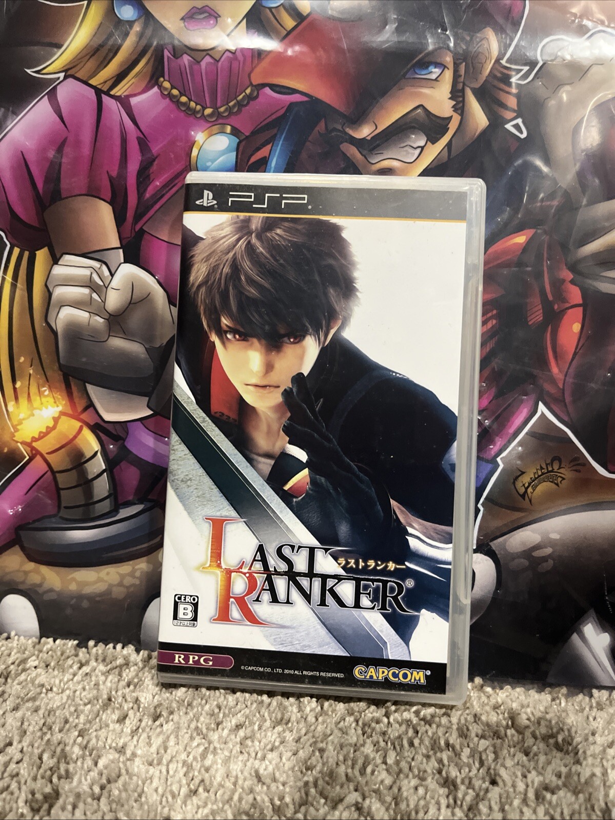 PSP Last Ranker CIB JP Version(Region Free) Play On US PSP