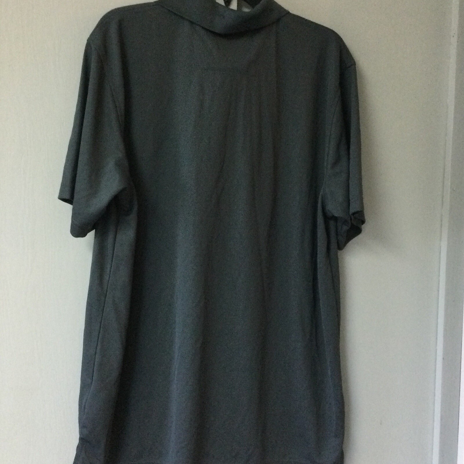 Men's Paragon Large Proof UPF 30+ Sun Gray Polo Short Sleeve Shirt NWT gallery