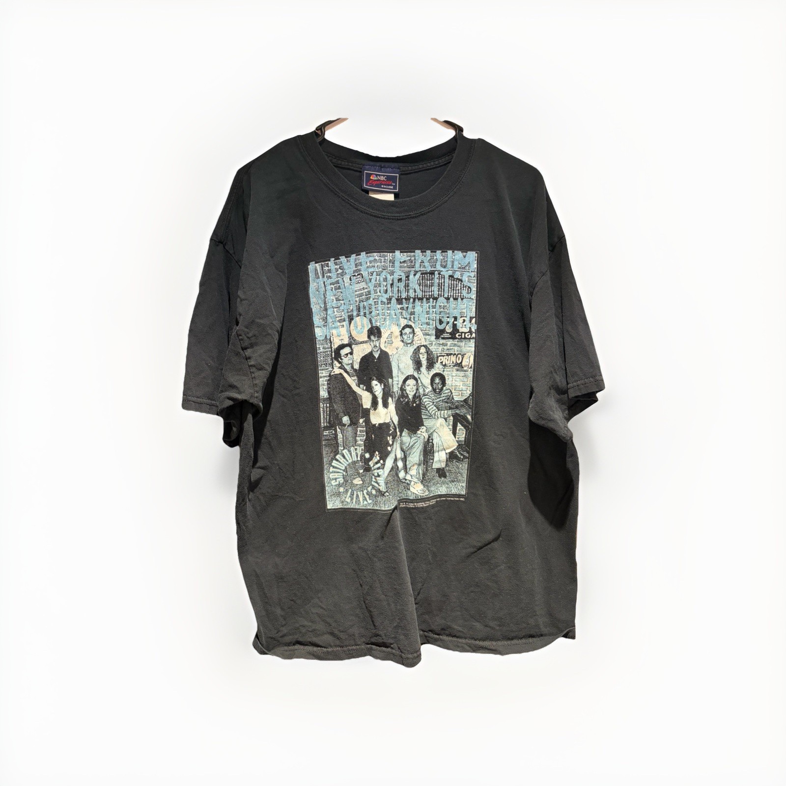 NBC Experience Store Vintage SNL T-Shirt XL Single Stitch 90s TV Show gallery