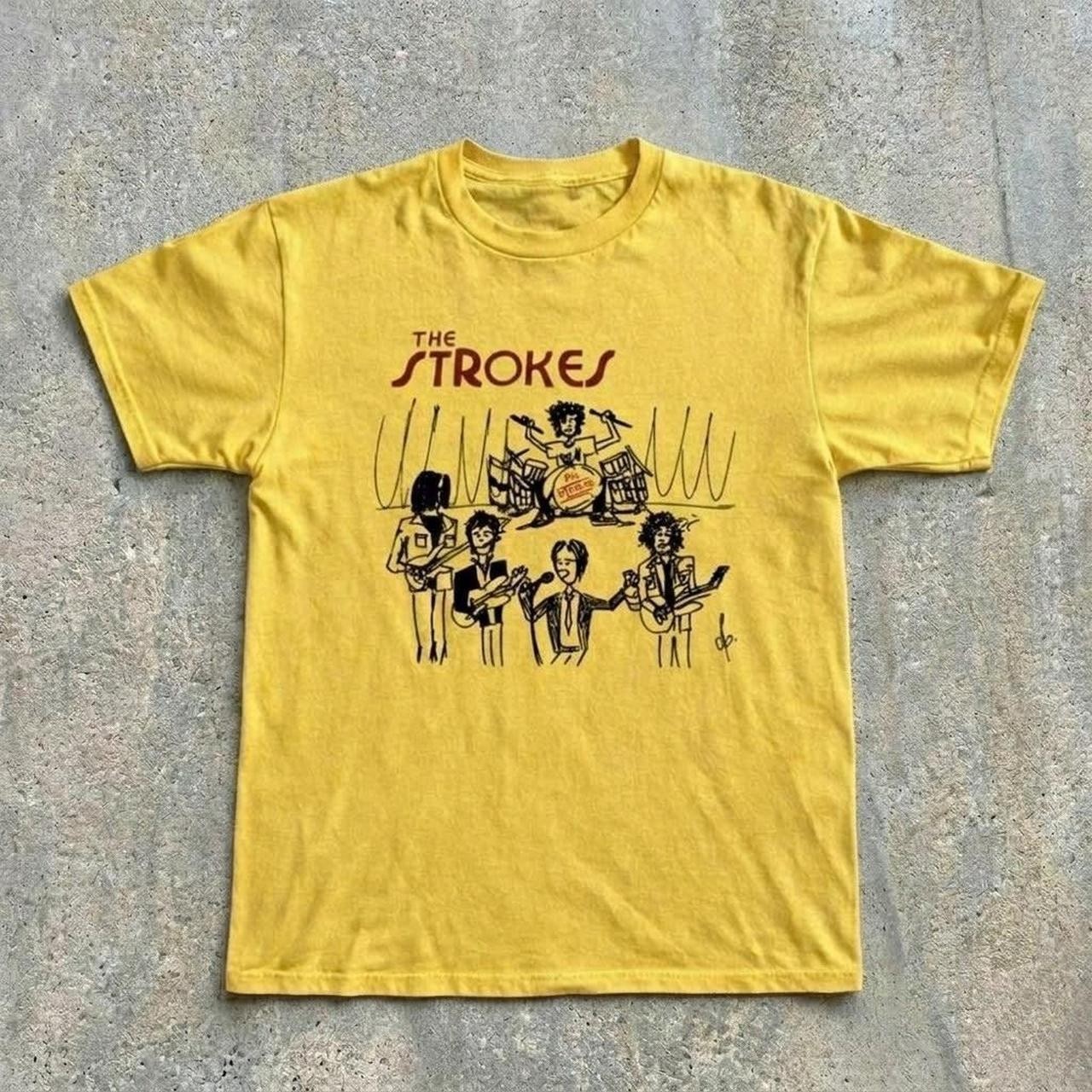 The Strokes yellow band Unisex Shirt All Size K747 gallery