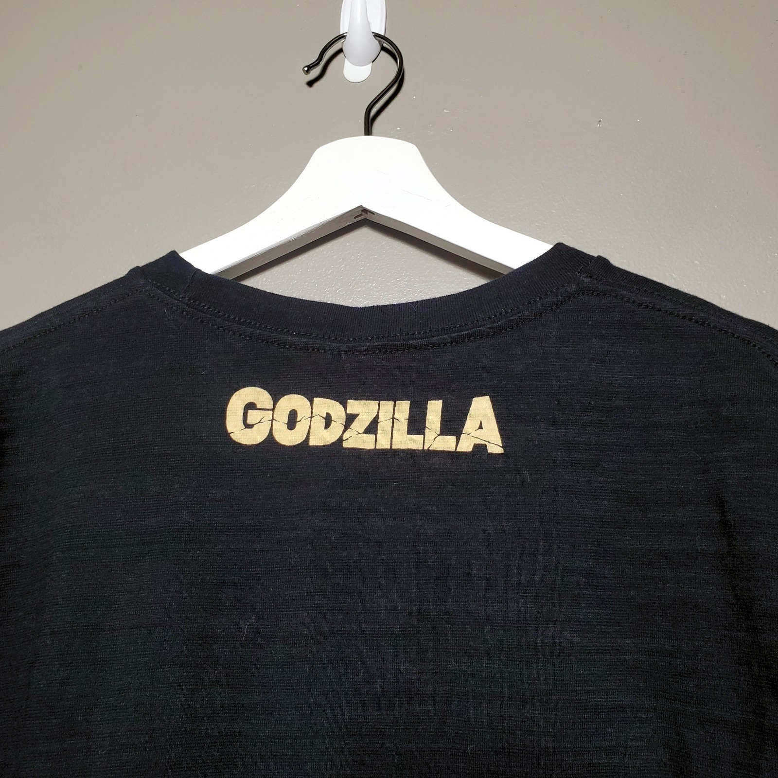 Godzilla T-Shirt Size XL Toho Limited Edition Japanese Traditional Ukiyoe Black gallery