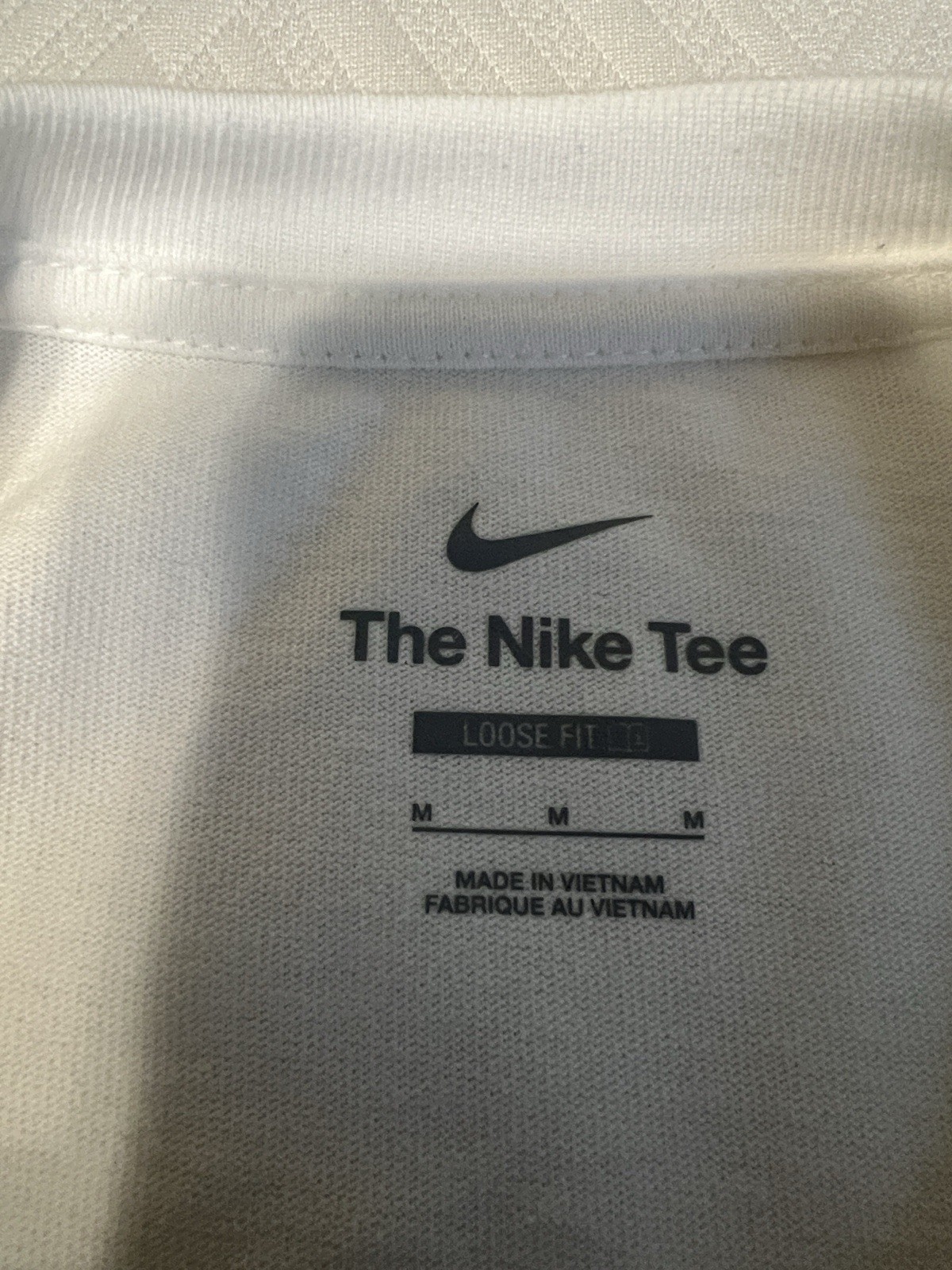 Nike The Nike Tee Caitlin Clark 22 Graphic Print Loose Fit White Men's M gallery