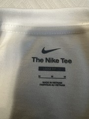 Nike The Nike Tee Caitlin Clark 22 Graphic Print Loose Fit White Men’s M