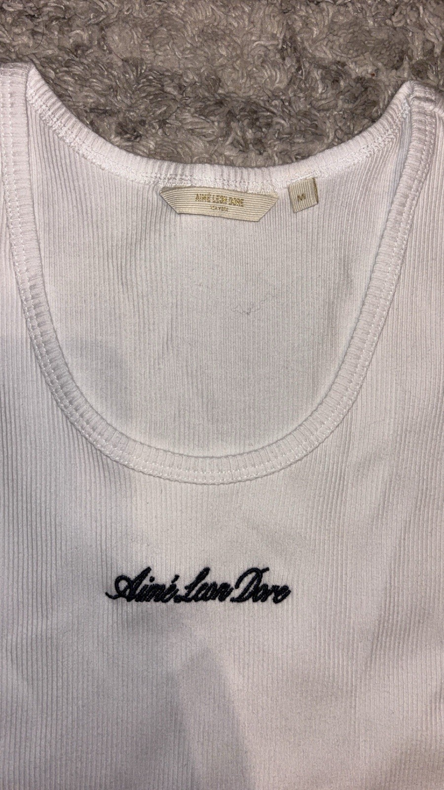Aime Leon Dore Ribbed Tank Top Size Medium gallery