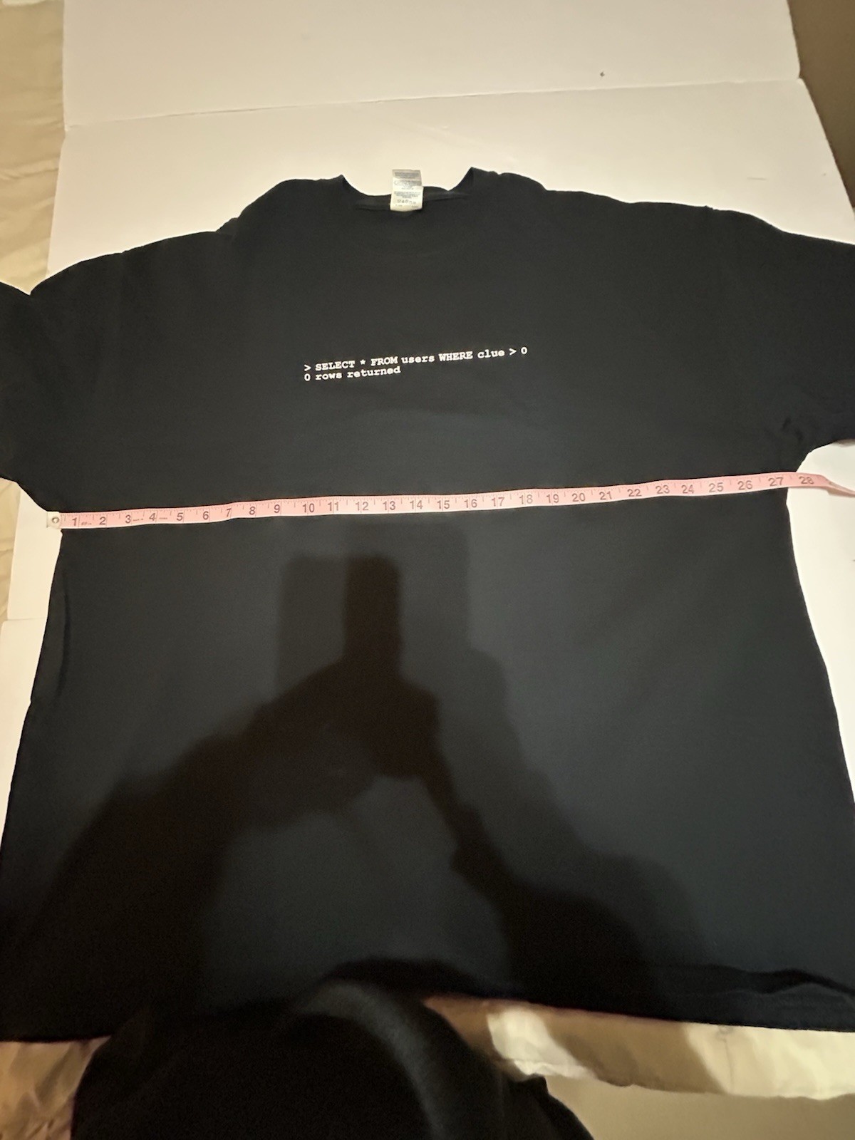 Adult Size 3XL IT Programmer SQL Code Nerd T-Shirt Funny Novelty Great Gift Idea gallery