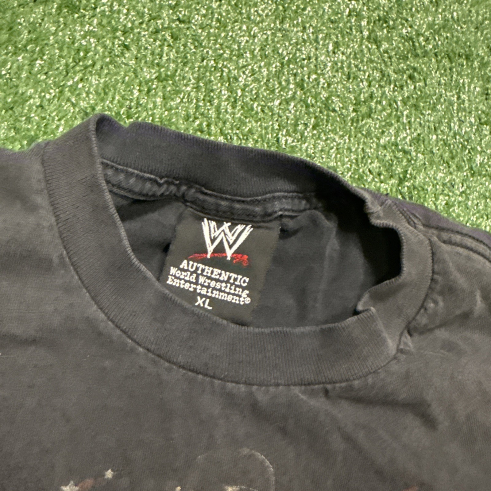 Vintage Faded Distressed WWE John Cena Kane Wrestling WWF AOP 2007 T-Shirt Sz XL gallery