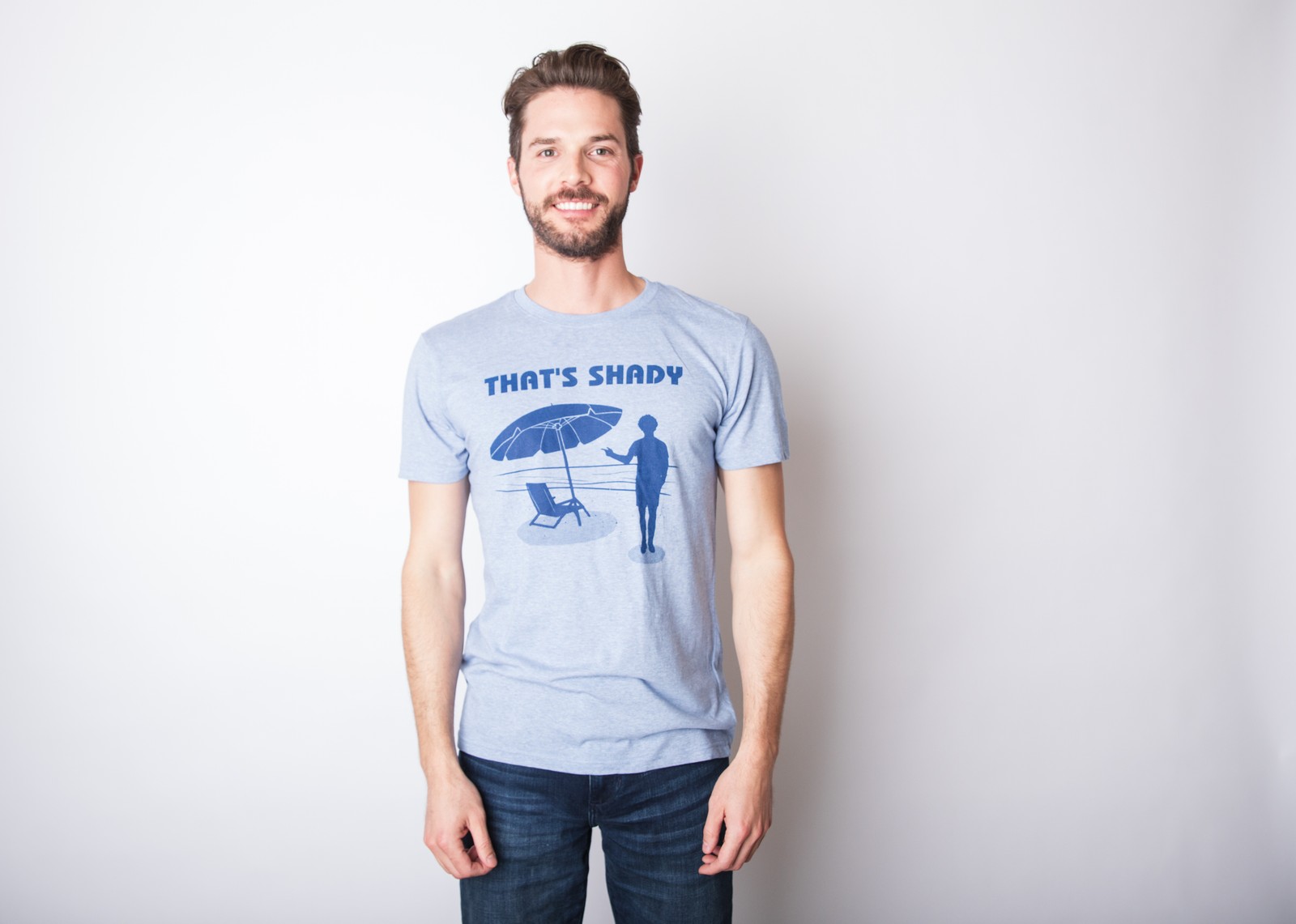 Mens Thats Shady T shirt Funny Beach Vacation Sarcastic Hilarious Graphic Tee gallery