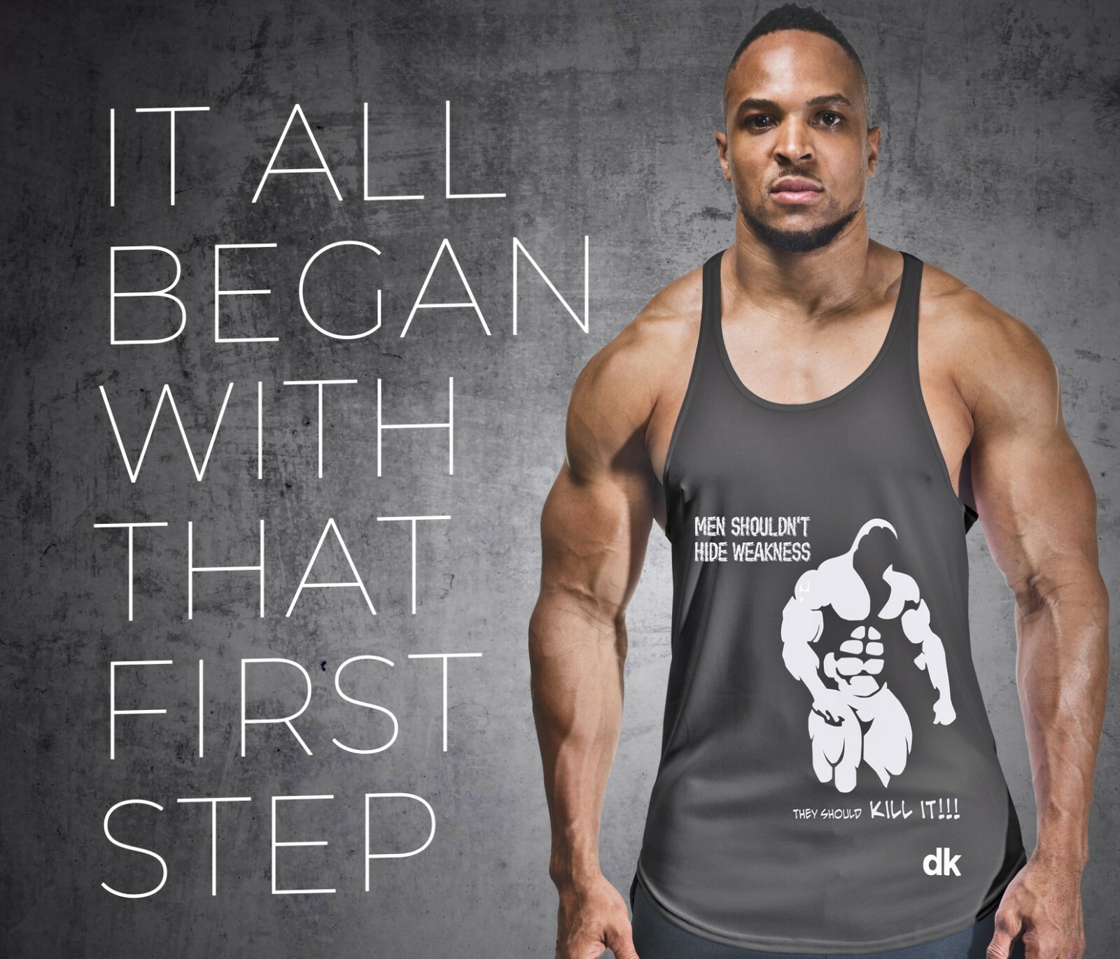 Lot Men Mma Bodybuilding Gym Stringer Vest Y Back Racer Back Motivation Tank Top gallery