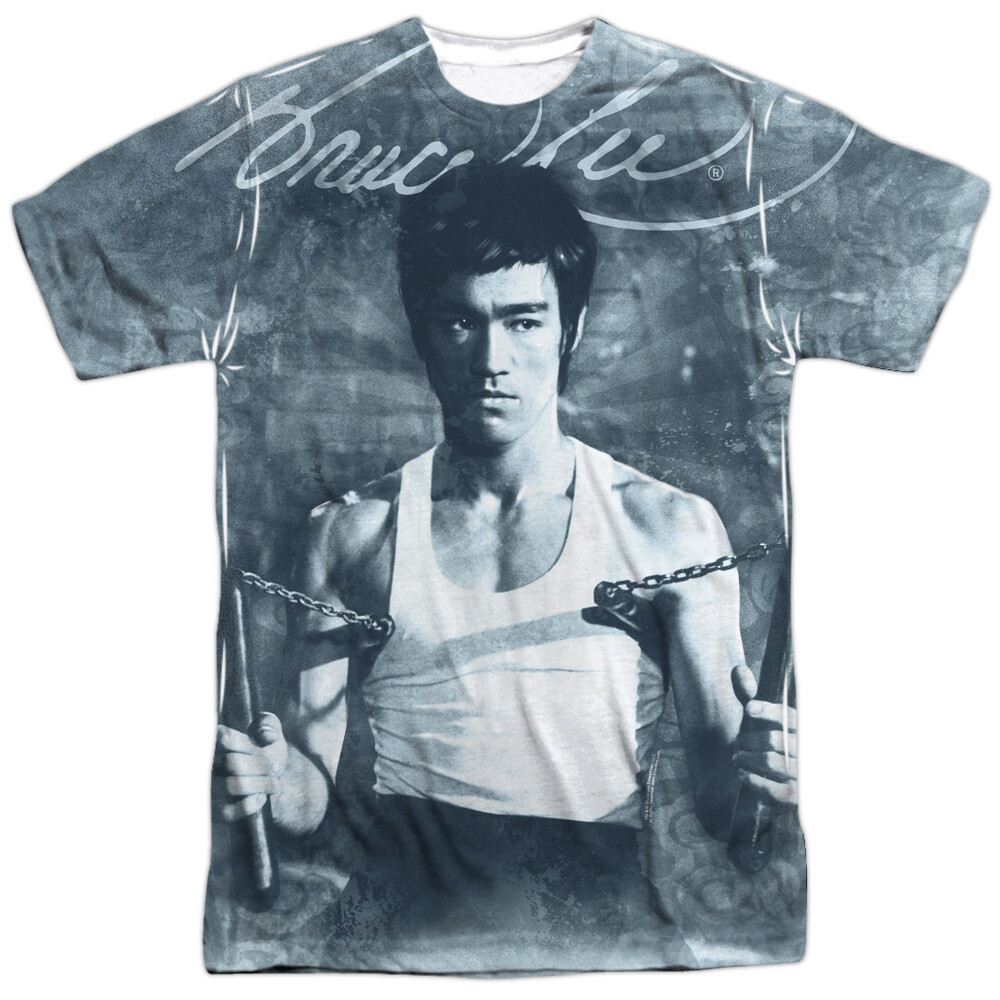 Bruce Lee "Nunchucks" Dye Sublimation T-Shirt gallery