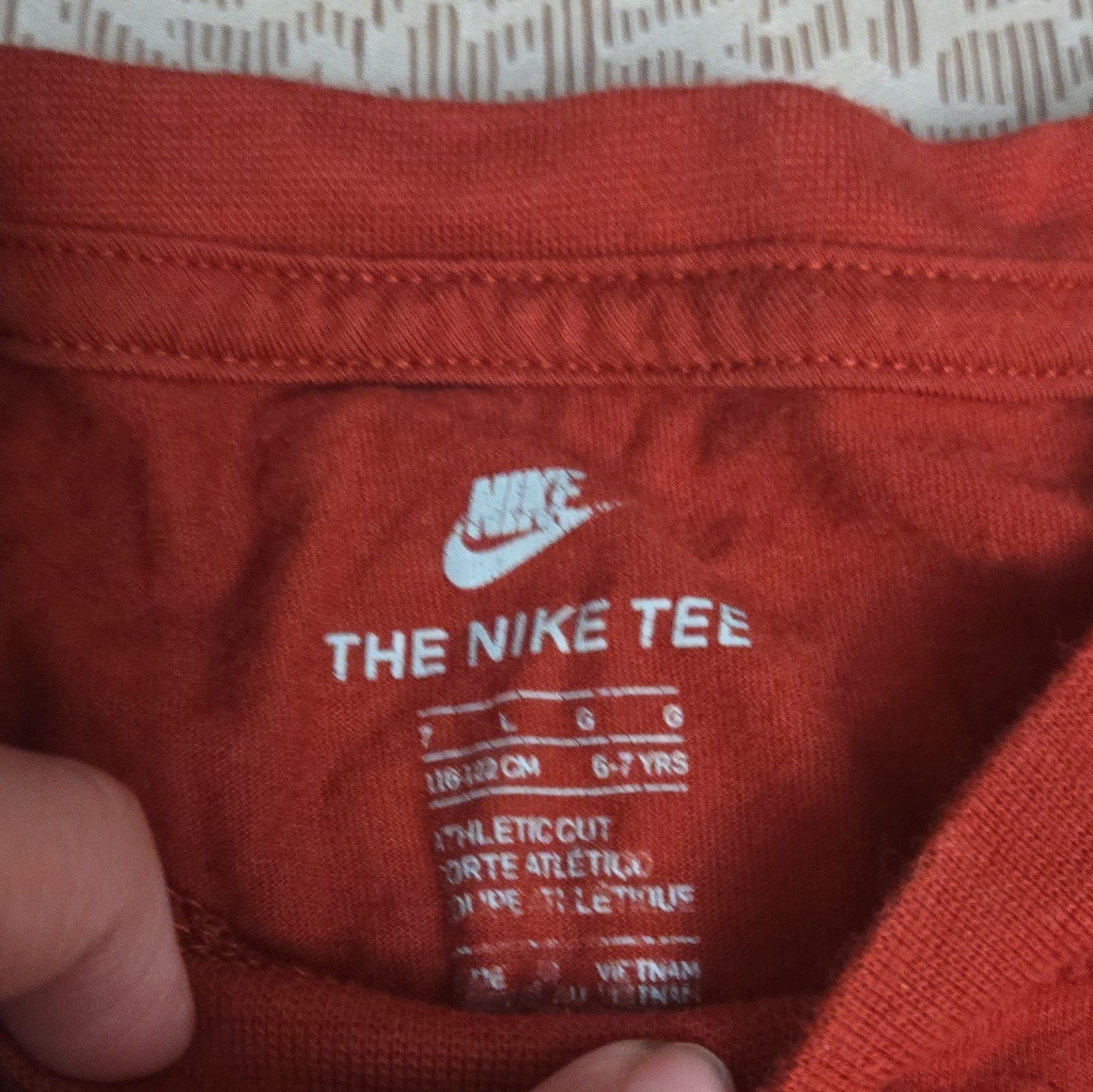 Nike The Nike Tee Air Max 97 Graphic Print T-Shirt Red kids 7-L gallery