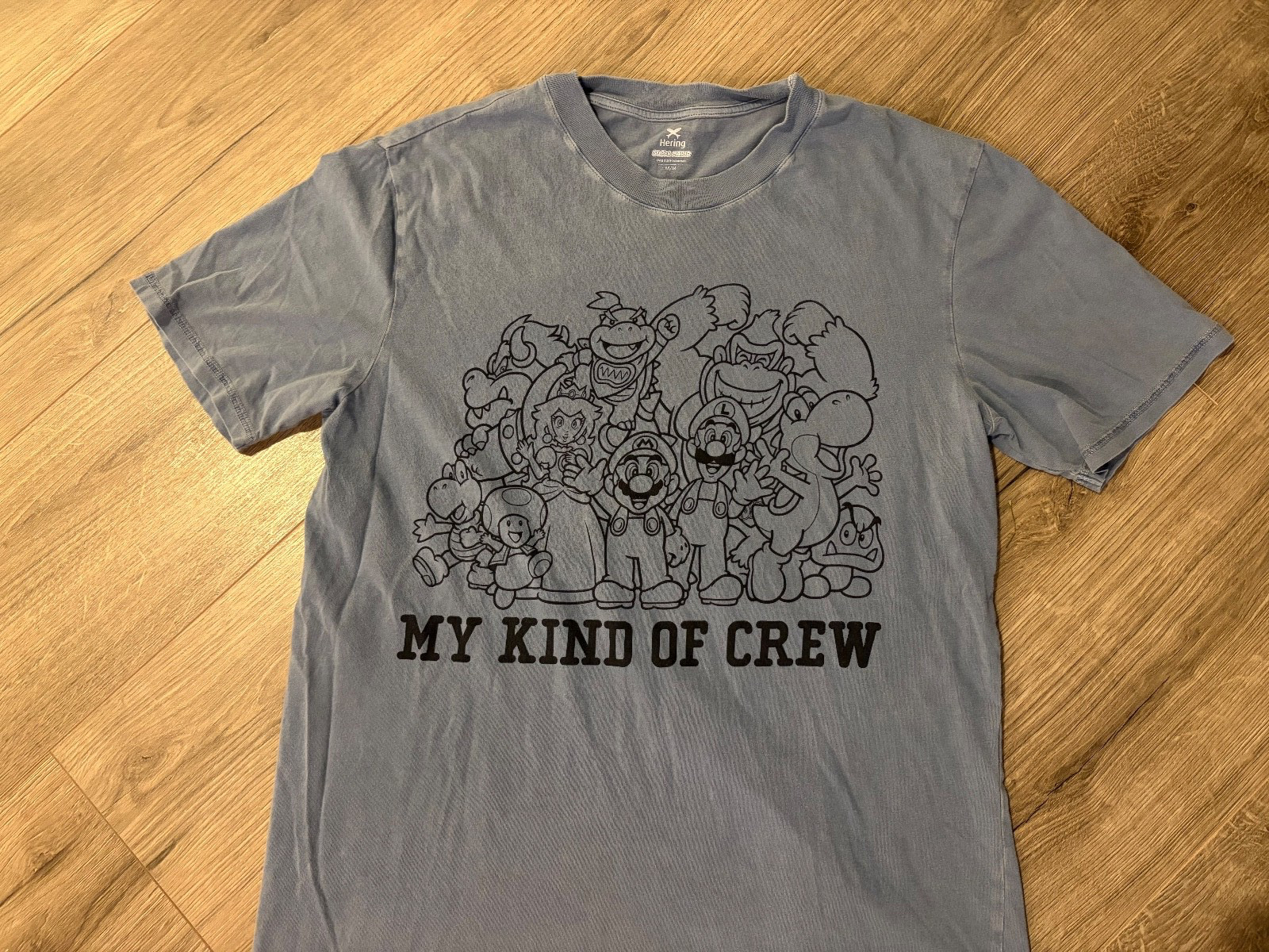 Hering Brasil Official Nintendo Super Mario My Kind of Crew Medium T-Shirt Used gallery