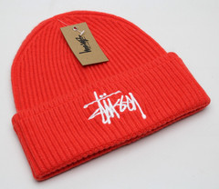 2024 STUSSY ~BASIC LOGO~ CUFF BEANIE head/gear/y2k/knit/logo/hunting/tour/intl