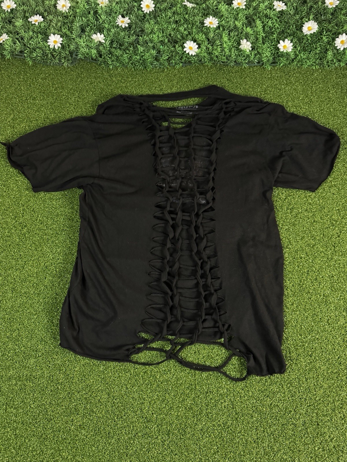 Knotts Scary Farm Ghost Town Streets Women’s Braided Shirt 3XL Fits Smaller SEE gallery