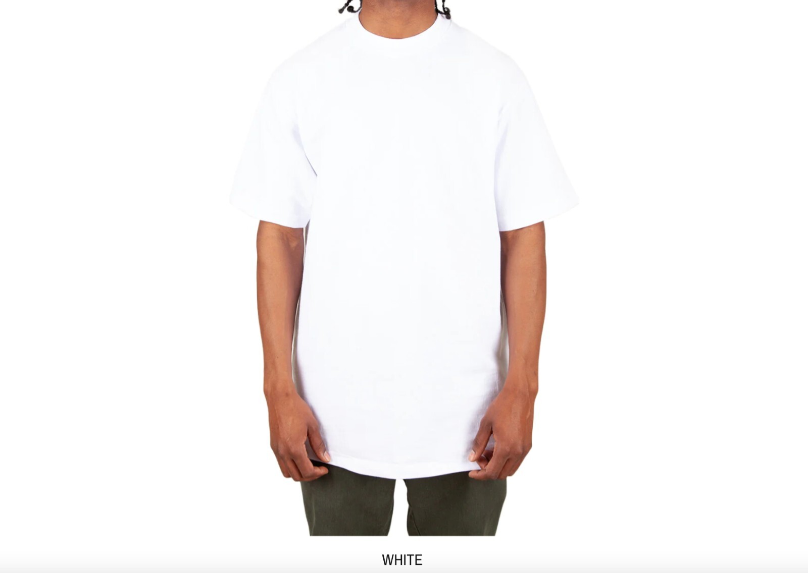 Shaka Wear Max Heavyweight Plain Cotton Crew Neck Short Sleeve Big Tall T-shirt gallery