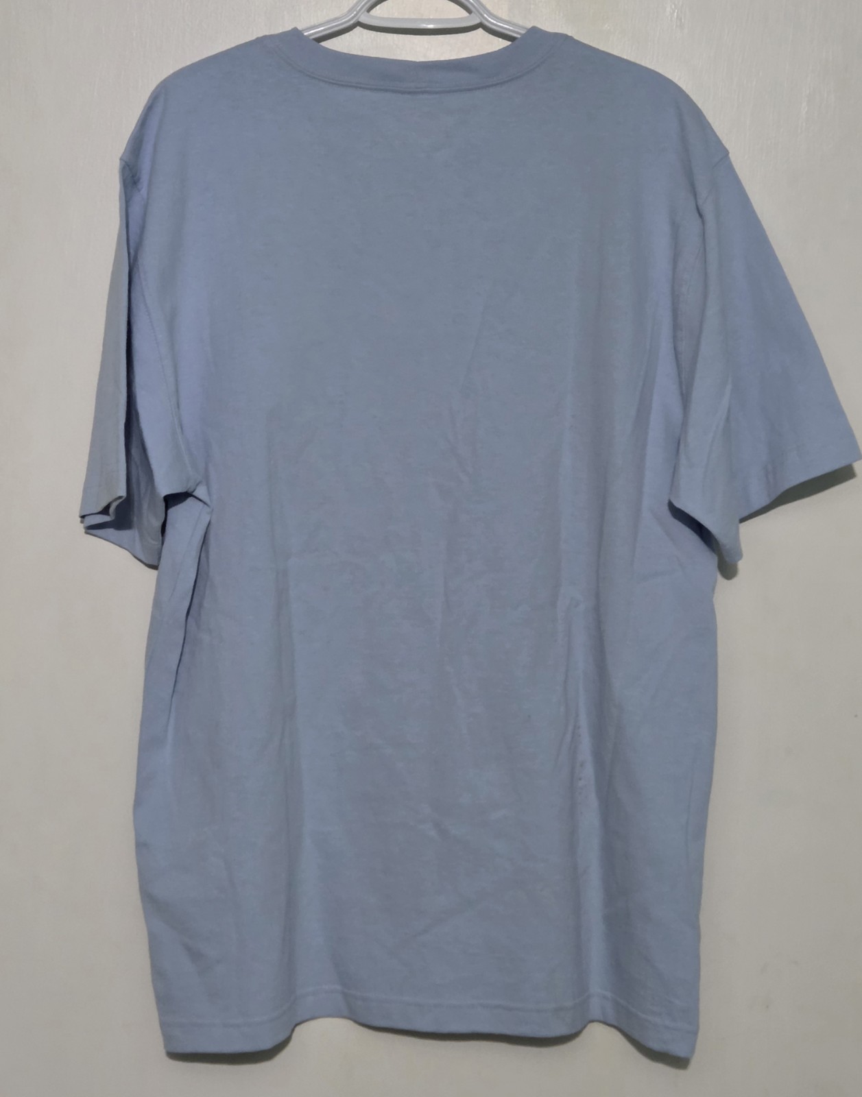 Carhartt Loose Fit Men's T-shirt Light Blue W/Navy Logo Size Medium NWT gallery