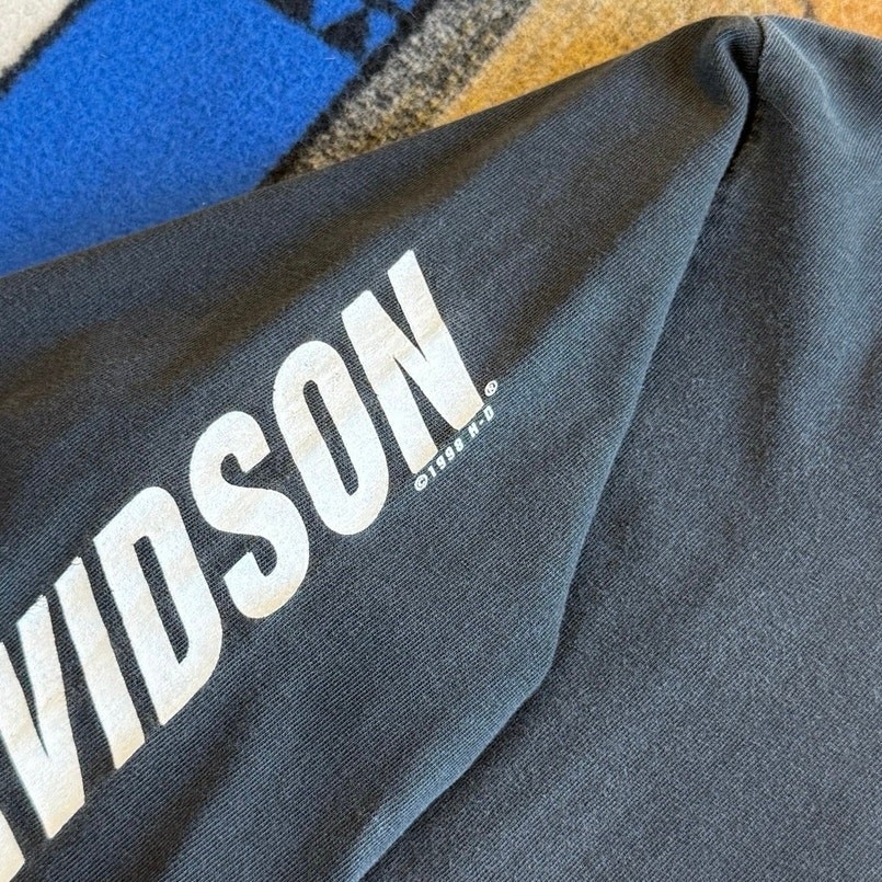 Vintage 90s Harley Davidson Long Sleeve T-Shirt Size Large Sleeve Hits Biker gallery
