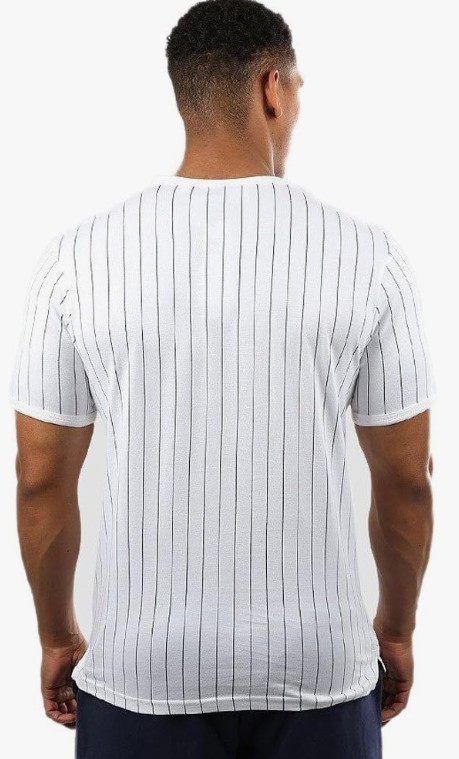 Fila Men's Guillo Tee White/Peacoat, Vintage Soccer Style, LARGE 🎈FREE SHIP🎈 gallery