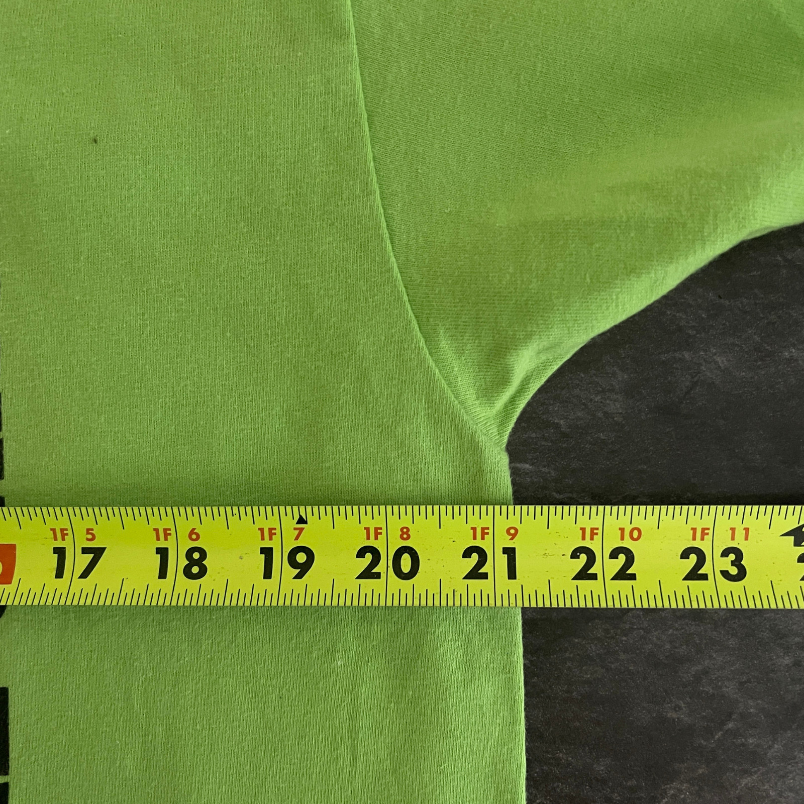 Vintage Hanes Beefy T Mens Shirt XL Green Single Stitch Tokyo Express 1991 gallery