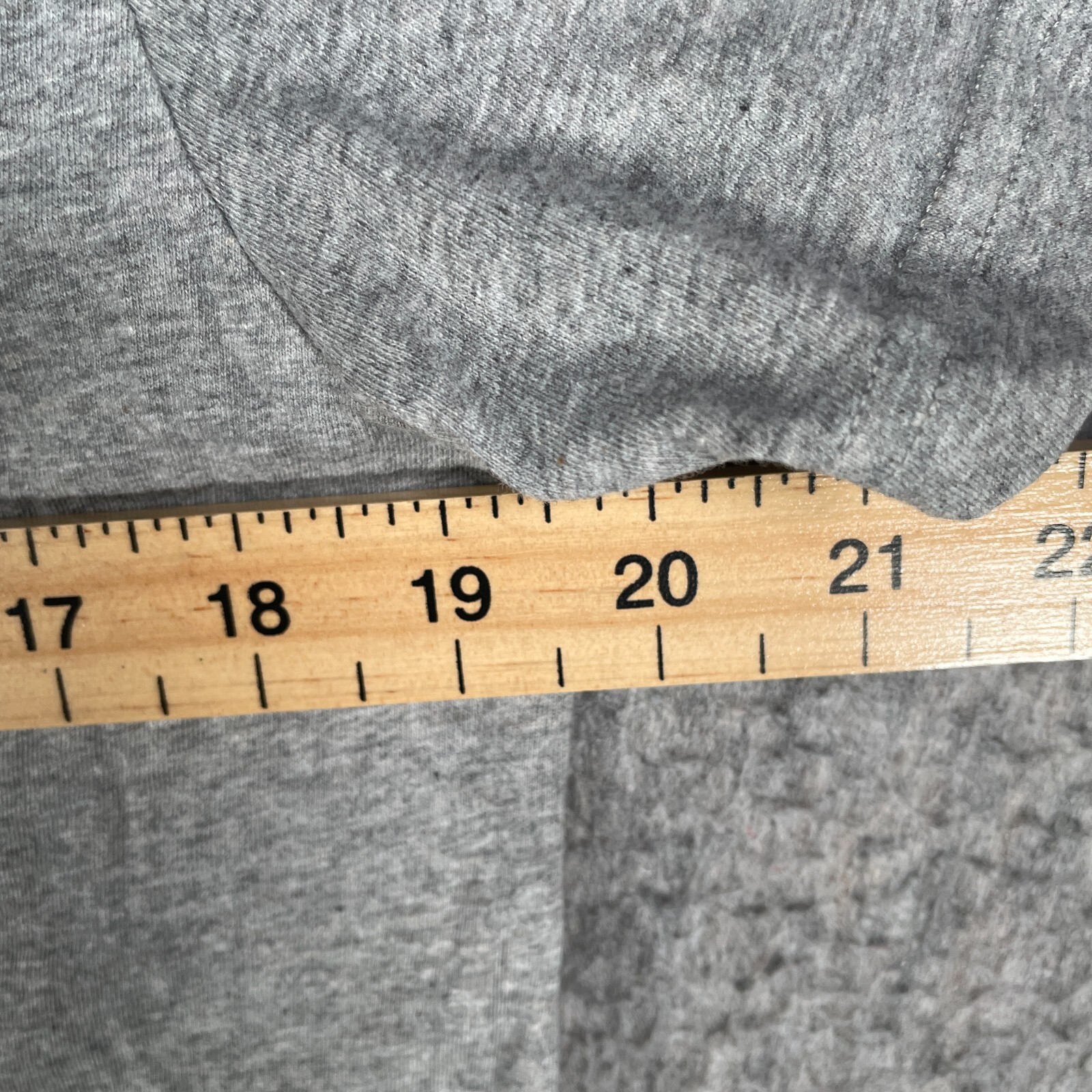 North Face Shirt Mens Medium Grey Blue Big Spell Out Logo Hiking Casual Top gallery