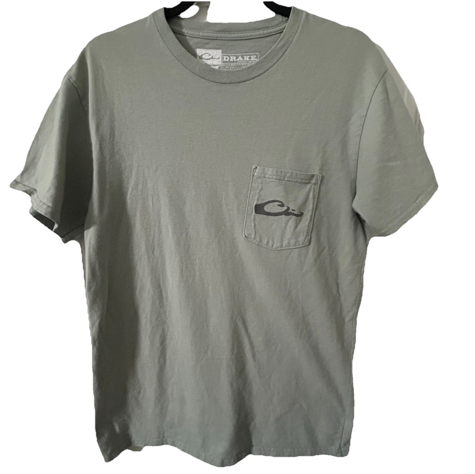 Drake Waterfowl Systems T Shirt Mens M Pocket Logo Graphic Hunting Tee gallery