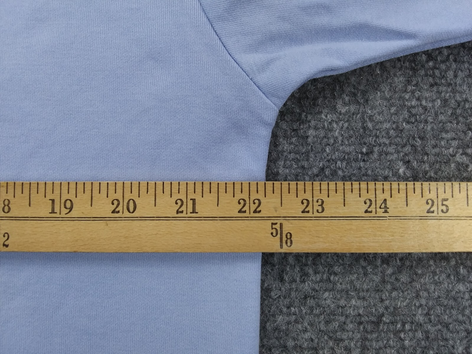 Unbranded T-Shirt Mens Large Blue Turtleneck Long Sleeve Cotton Polyamide gallery