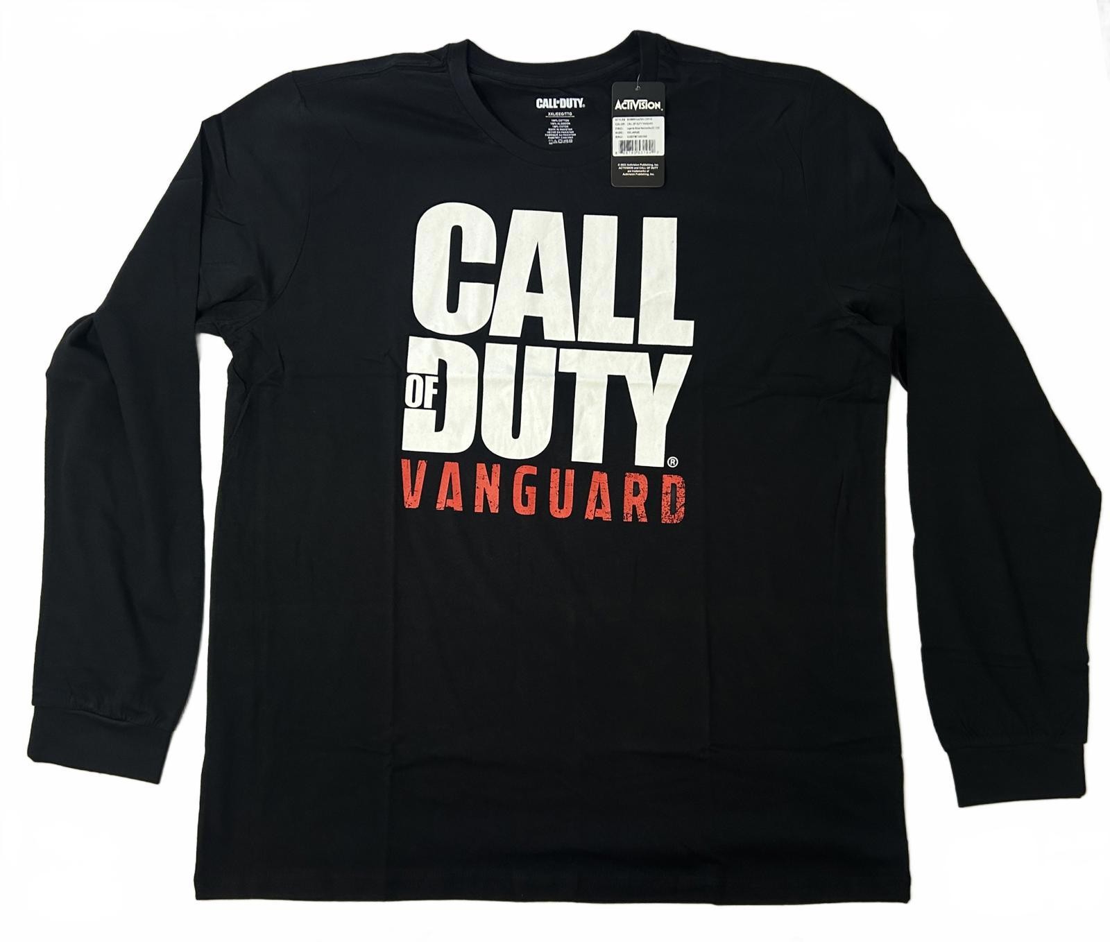 Call of Duty Vanguard Long Sleeve Black T-Shirt Mens 2XL Esports NWT gallery