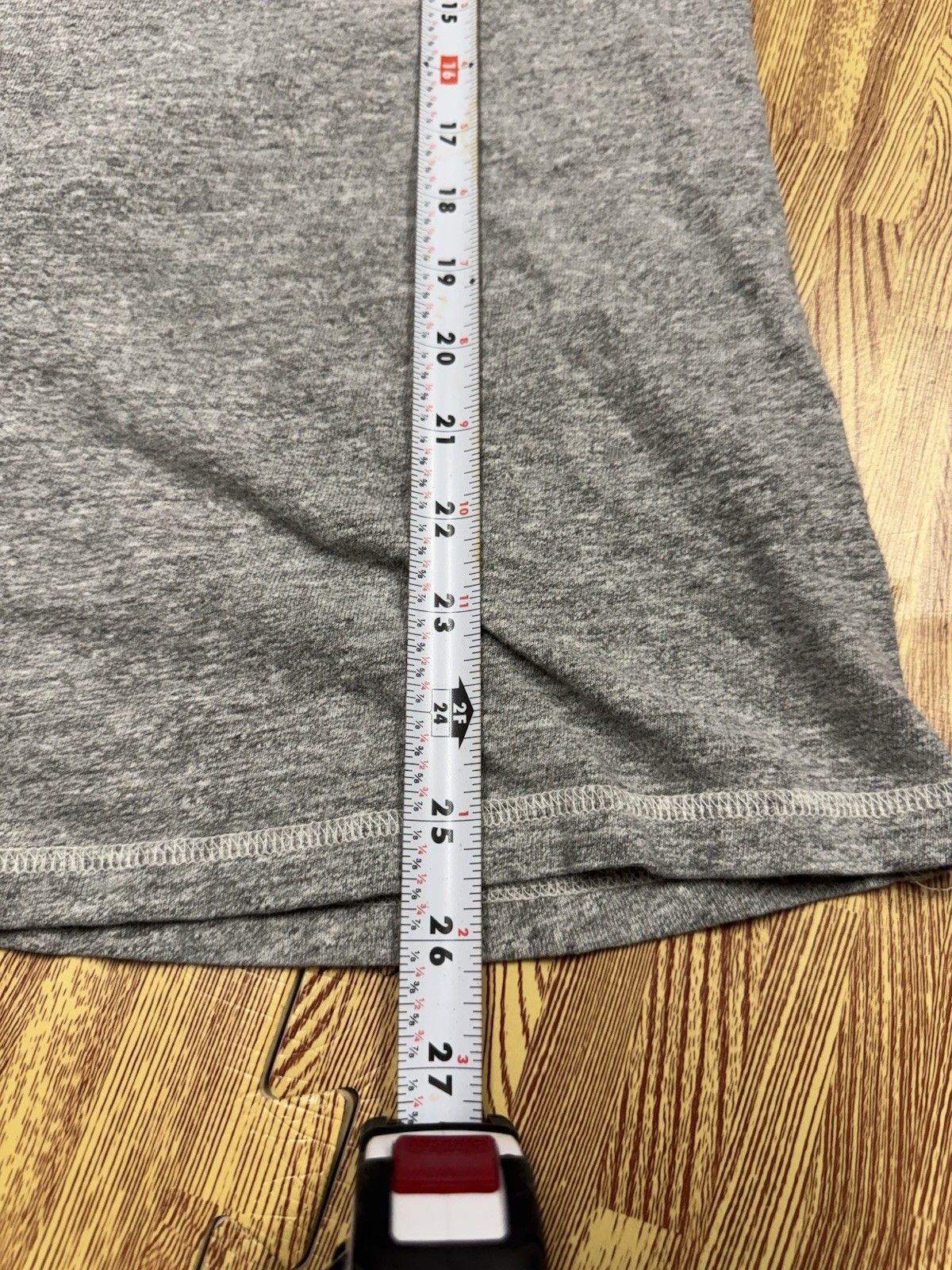 Homespun Knitwear Henley Long Sleeve Men’s Sweatshirt Size L Retro Style Grey gallery
