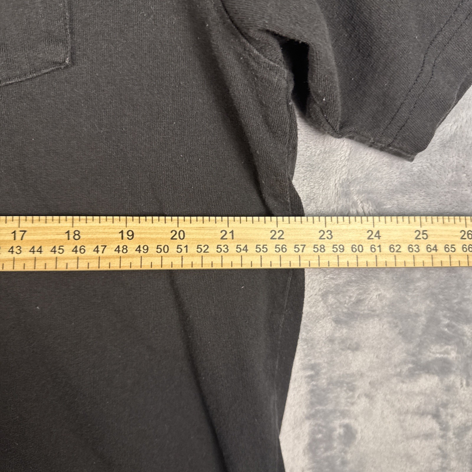 Carhartt Shirt Mens Large Black K87 Loose Fit Pocket Heavyweight Workwear Tee gallery