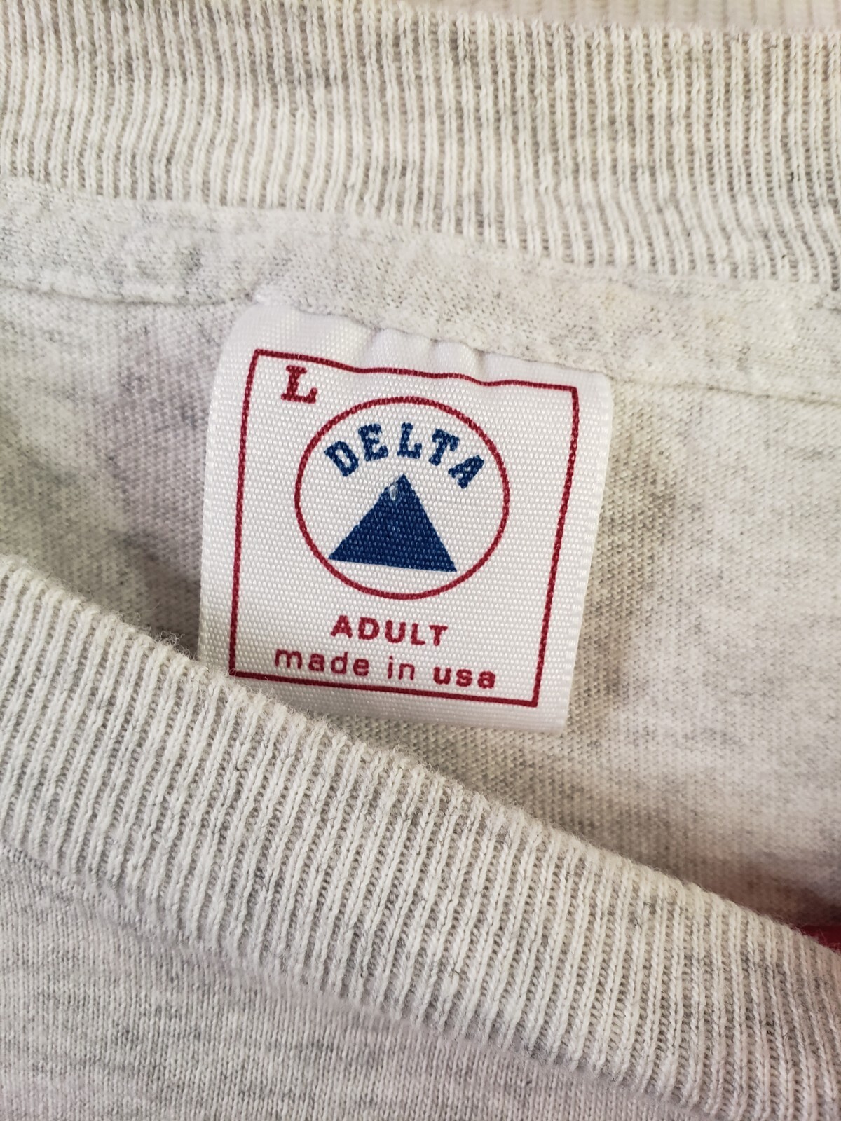 Vintage Single Stitch T Shirt Delta Man Truck Boat Fishing Graphic Funny 90s USA gallery