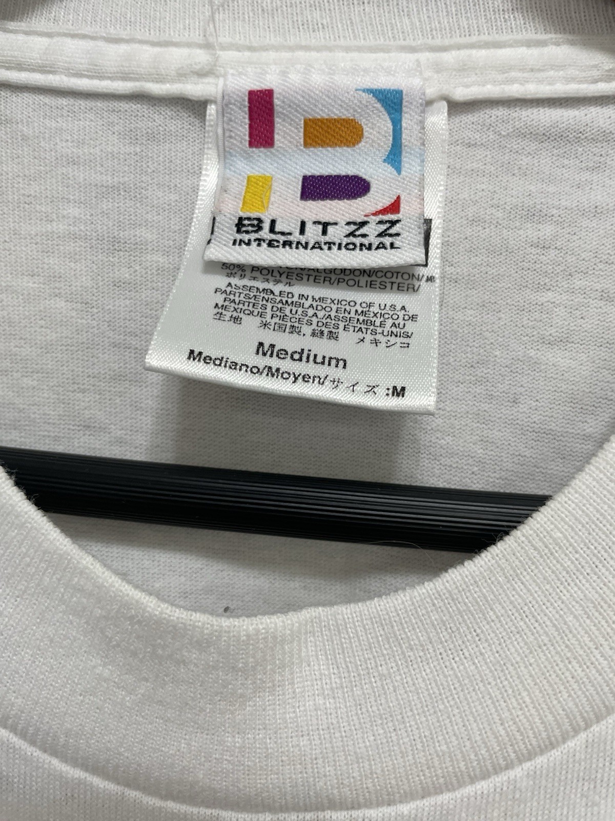 Rare Vintage Slinky Brand Graphic T Shirt Blitzz International Tag Medium 90’s gallery