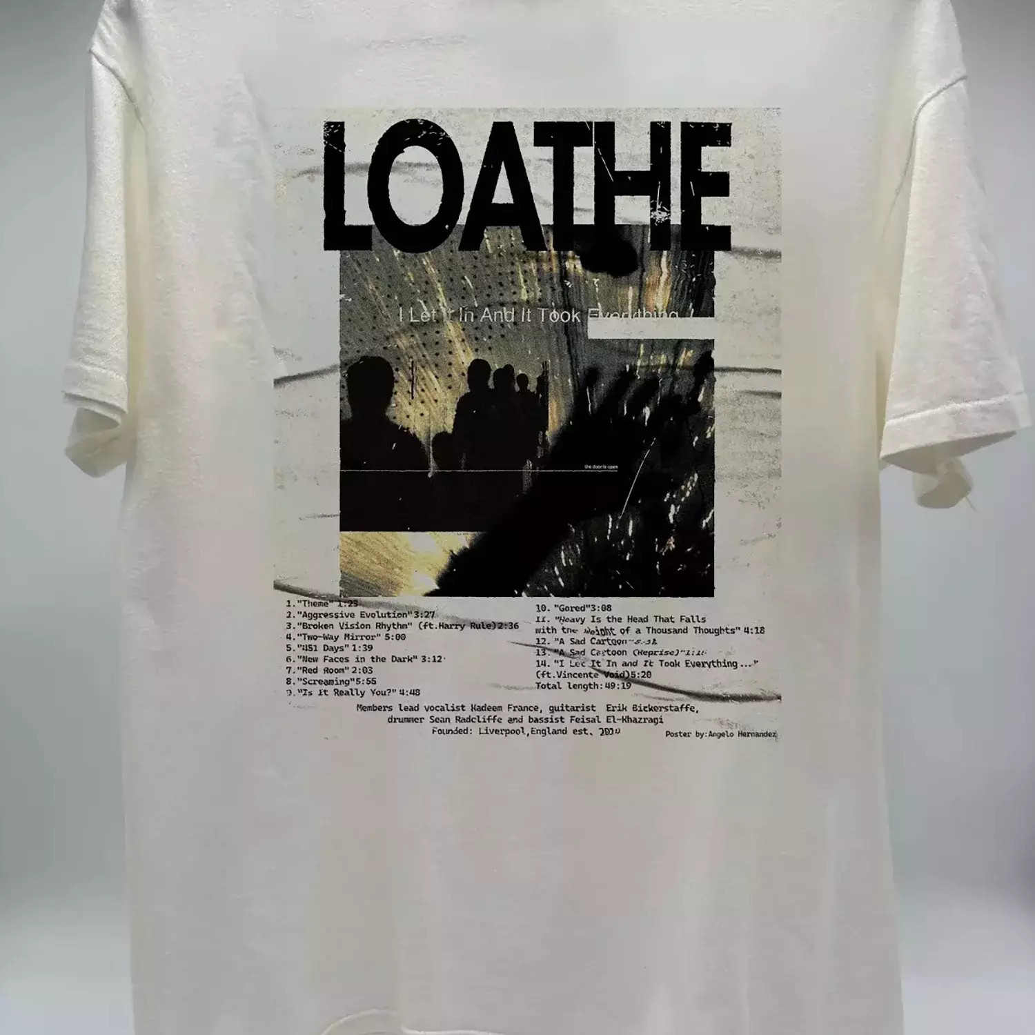 Loathe Band I Let It In And T Shirt Full Size S-5XL SS408