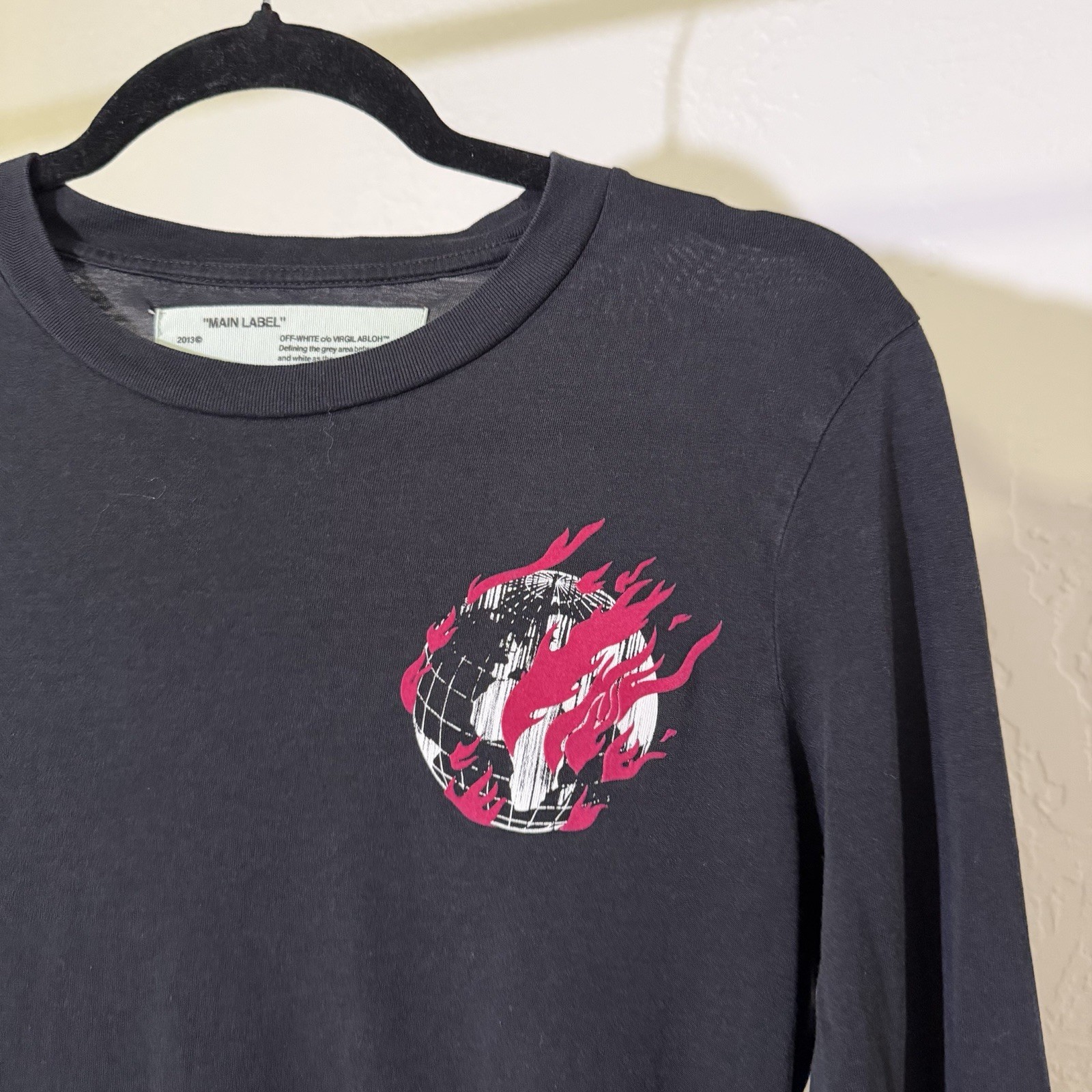 Off-White Global Warming Long Sleeve T-Shirt gallery