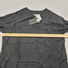 RawGear Sleep Raw Henley Black Short Sleeve Shirt Men’s Size M NWT
