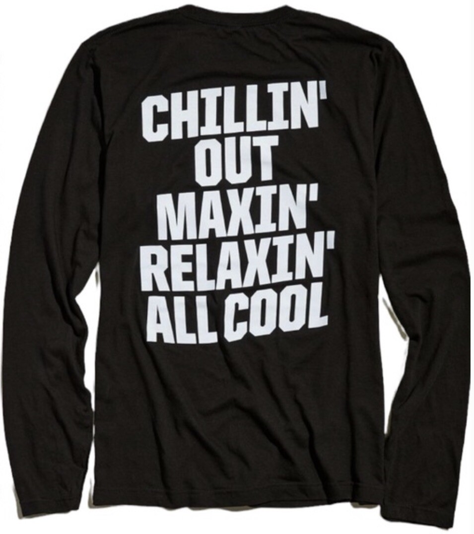 Fresh Prince Of Bel Air Urban Outfitters Chillin’ Out Long Sleeve T-Shirt Sz 2XL gallery