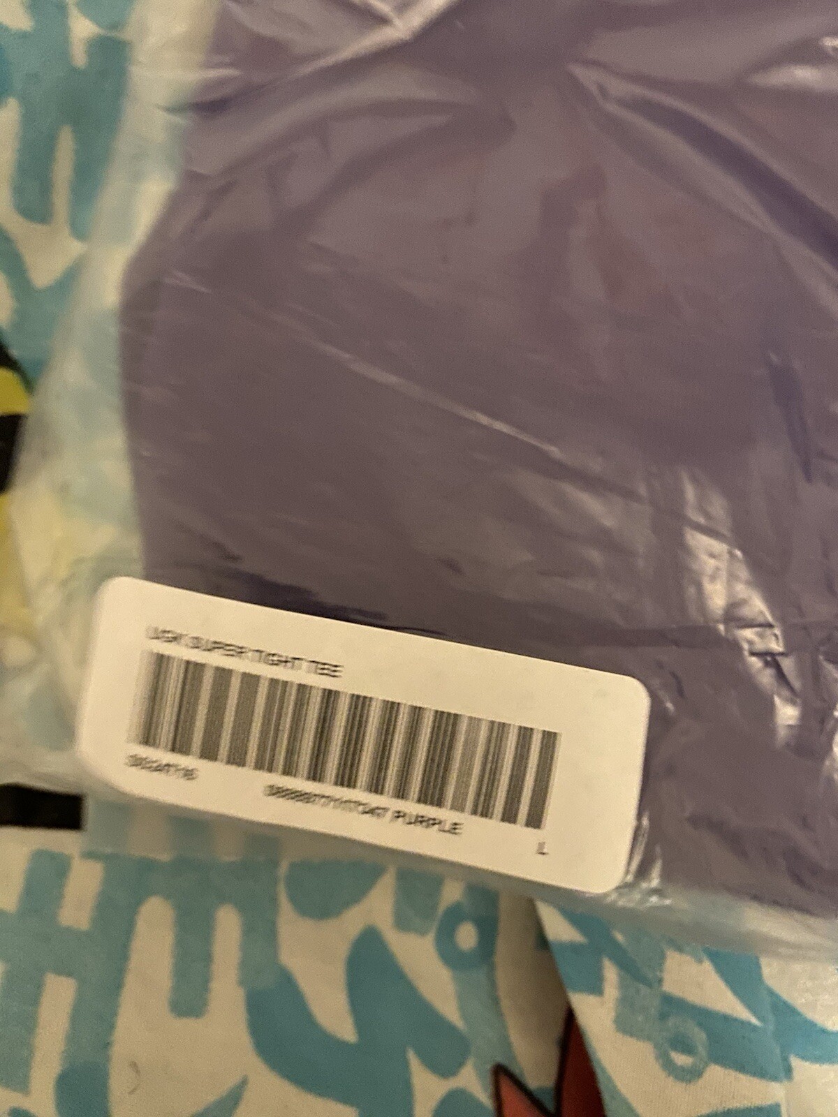 Supreme UGK Super Tight Tee Purple SS24 New In Hand Size Large Box Logo Pimp C gallery