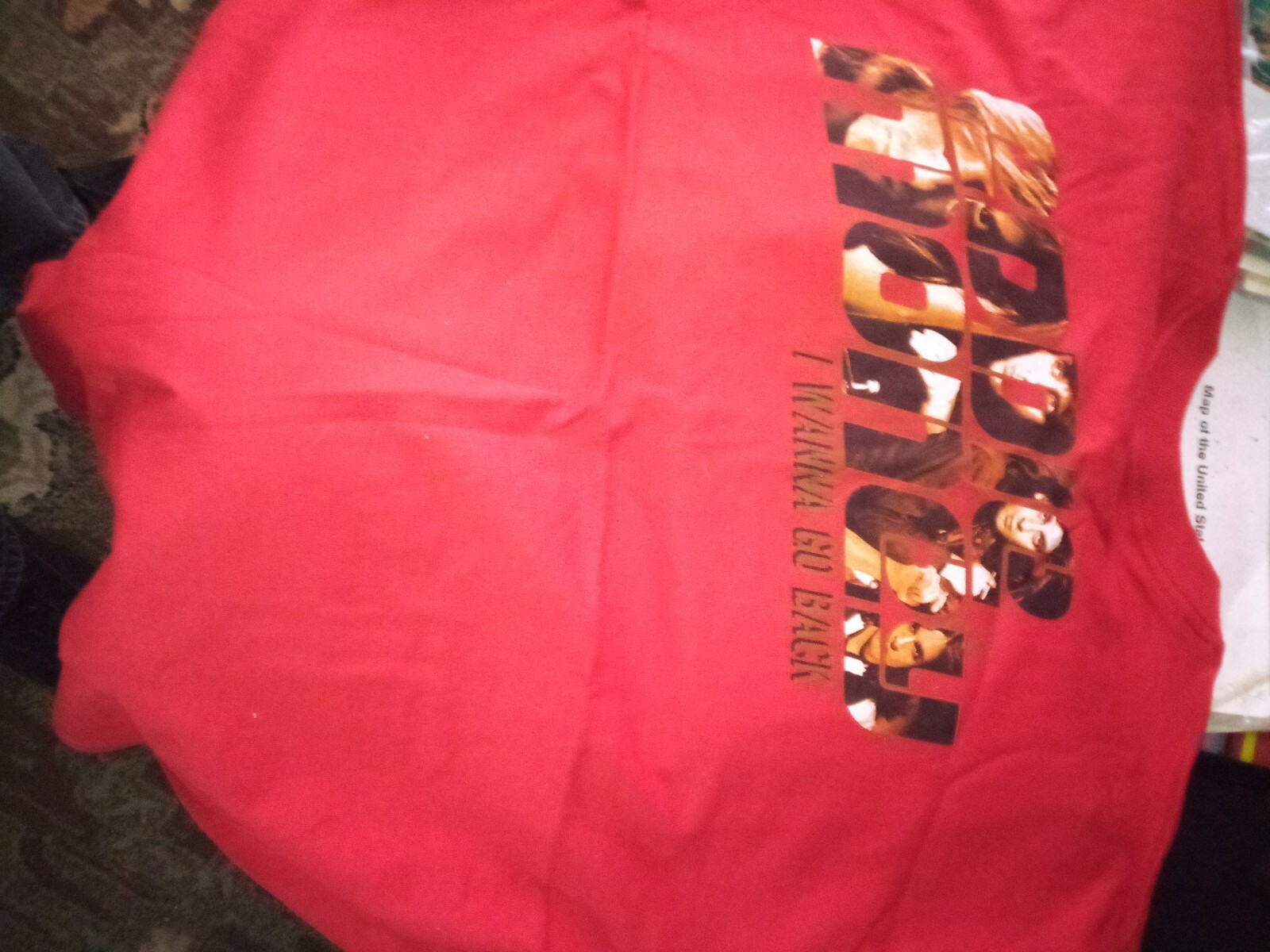 Men's Autographed SIGNED EDDIE MONEY "I Wanna Go Back/2007XL/ T-Shirt gallery