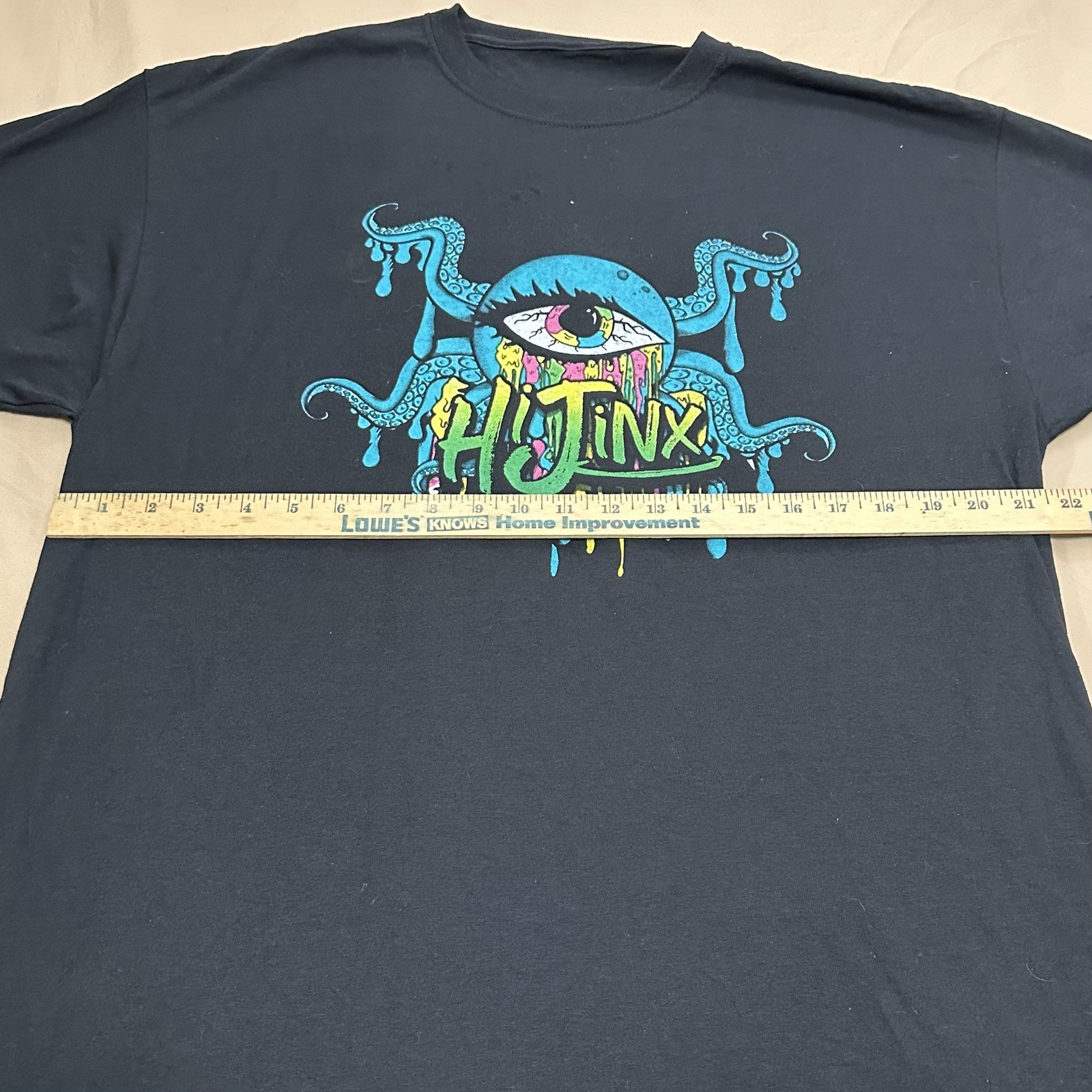 Hi Jinx 2022 Black Long Sleeve Tour T-shirt Sz XL (See Measurement Pics) gallery
