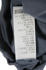 Standard James Perse Mens Gray Collared Short Sleeve Polo Cotton Size 3