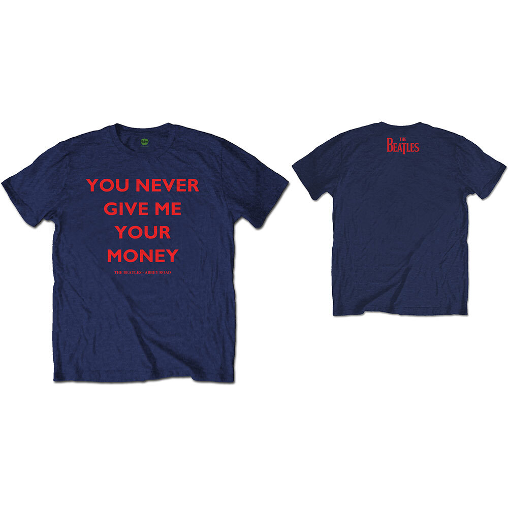 The Beatles Unisex T-Shirt: You Never Give Me Your Money (Back Print) gallery