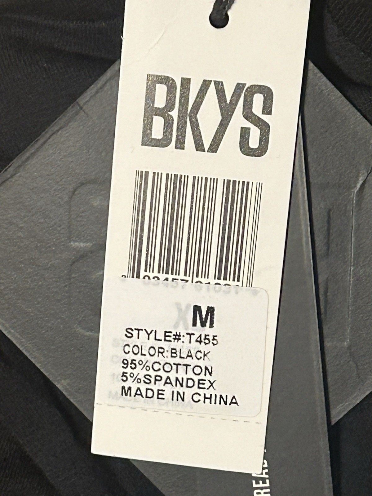 BKYS Live Fast Die Young Graphic T-Shirt Men’s Medium Black Cotton Stretch NWT gallery