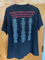 Vintage 1994 Meat Loaf Everything Louder World Tour T-Shirt XL