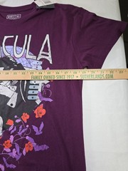 Universal Monsters Dracula Official Licensed Purple T Shirt Size Medium