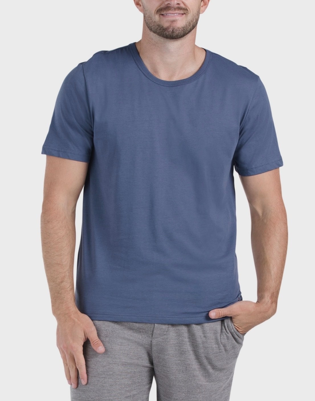 Tommy Hilfiger Men T-Shirts Tees 4 Pack M L XL Cotton Crew Neck Blue Black White gallery