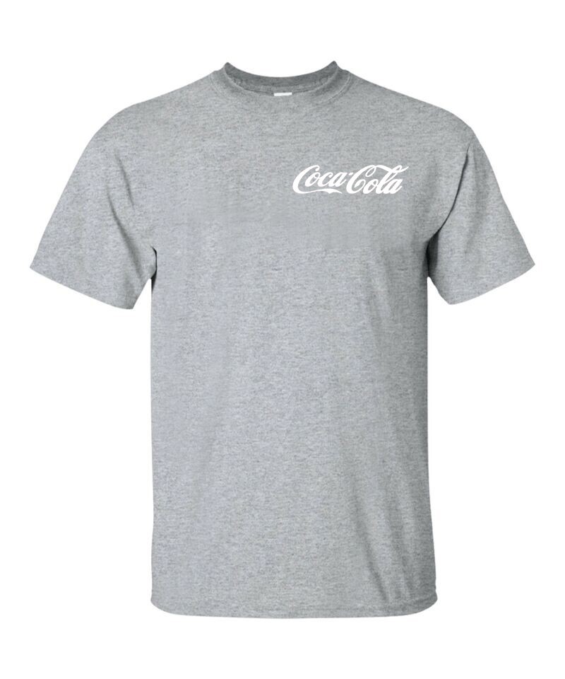 New Coca-Cola Logo Premium Quality T-Shirt Unisex S-XL Sizes 9-Colors