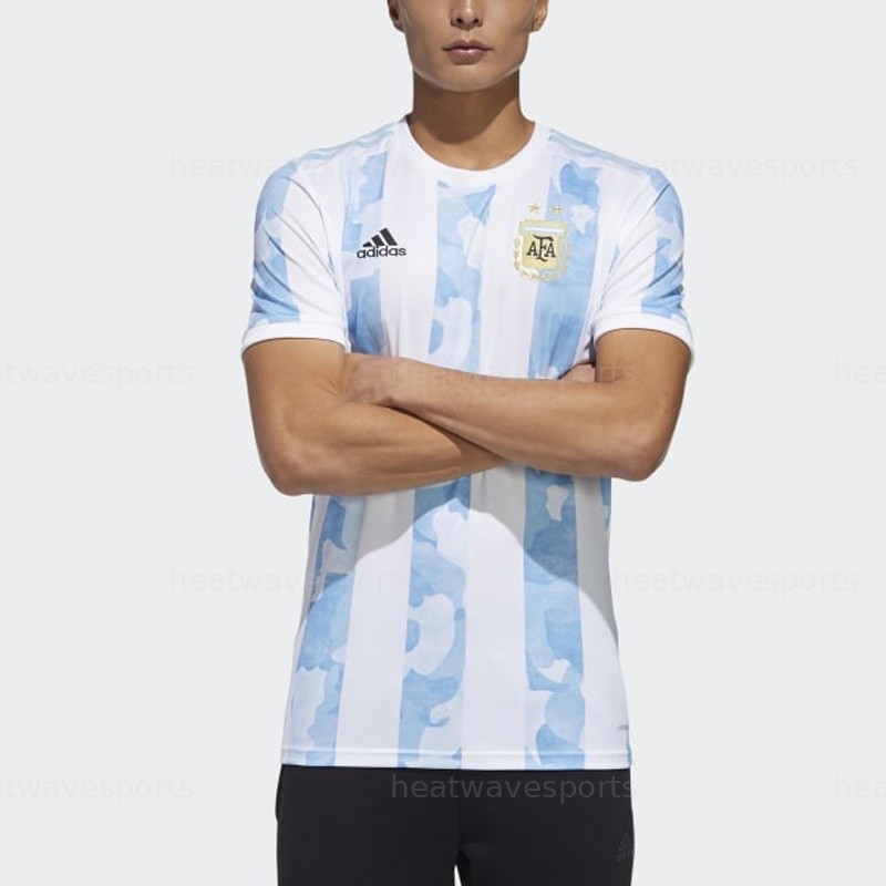 Adidas Set in Sleeve T Shirt Men's Blue GE5475 New Sizes gallery