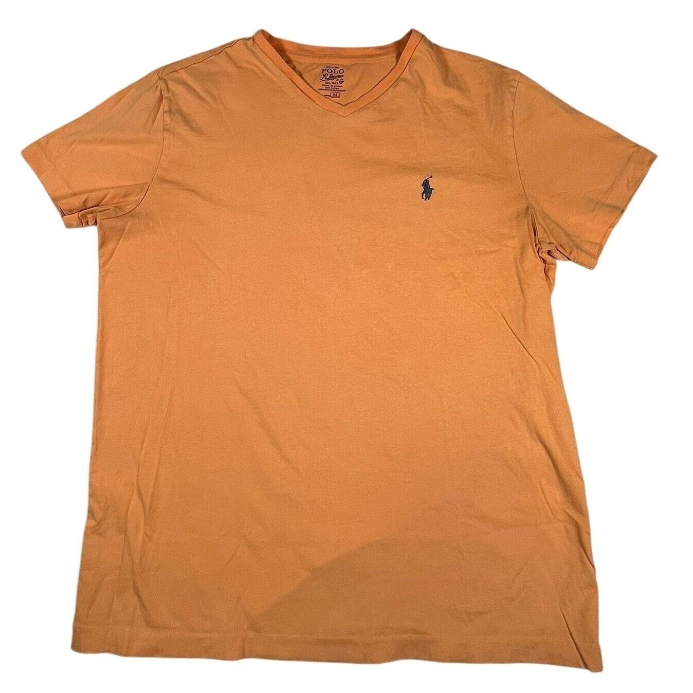 Polo Ralph Lauren V-Neck T-Shirt Classic Fit Casual Everyday Tee Medium gallery