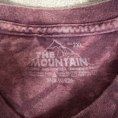 The Mountain Gecko Lizard Graphic Tie Dye T-Shirt Men’s 2XL Purple USA