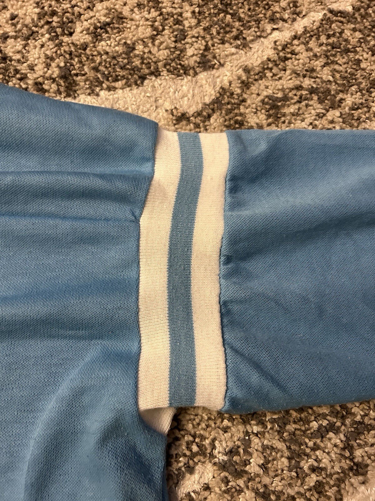 VTG 70s Snoopy Junk Food Baby Blue Single Stitch Shirt Schultz Artex Large RARE gallery