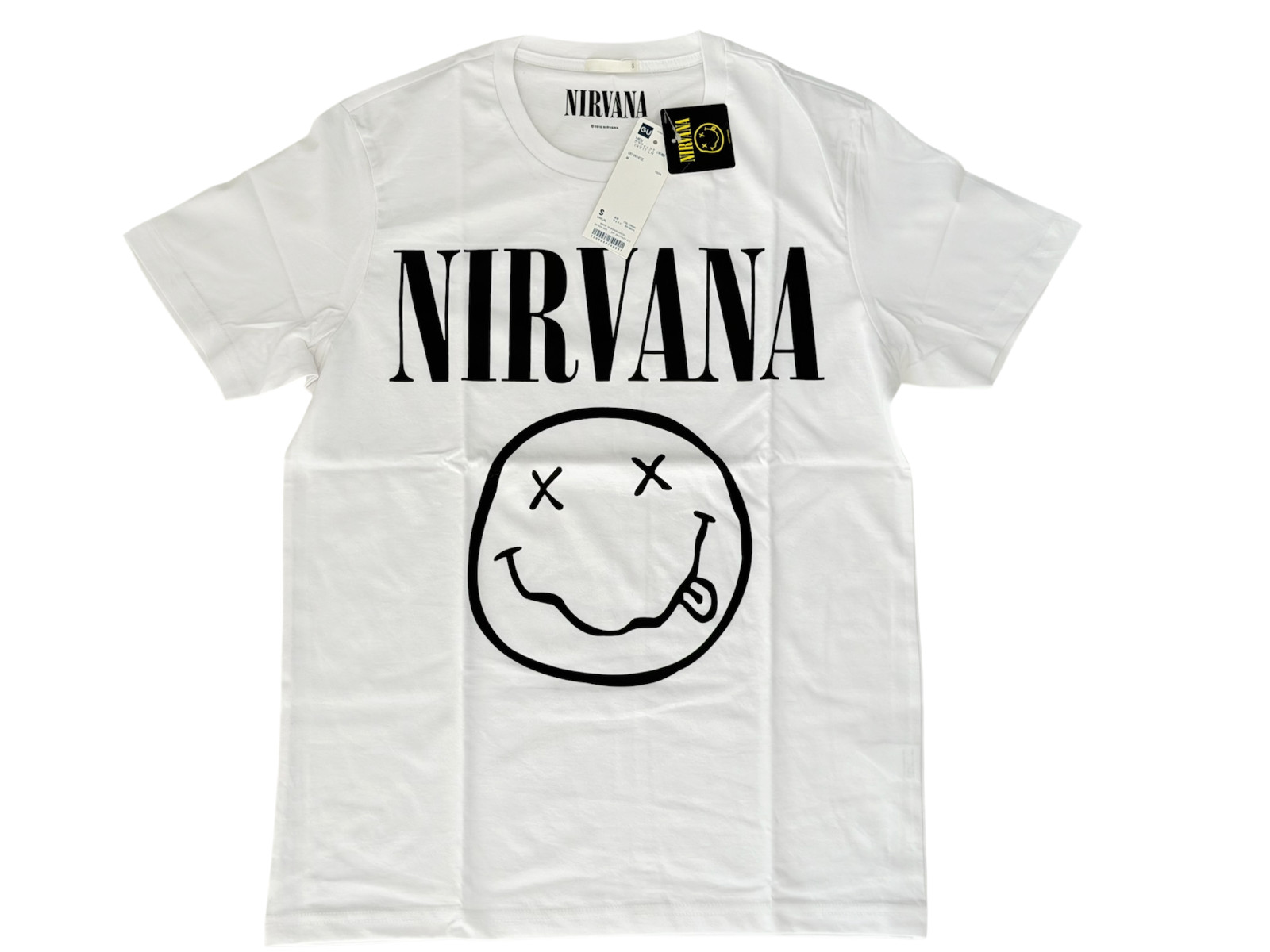 Nirvana x GU T-Shirt NWT Men’s Size S White gallery