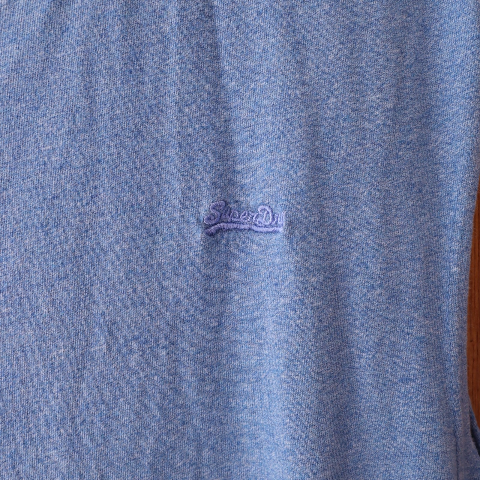 Superdry Men's Organic Cotton Essential Logo Tank Top Blue Muscle Tee Small S gallery